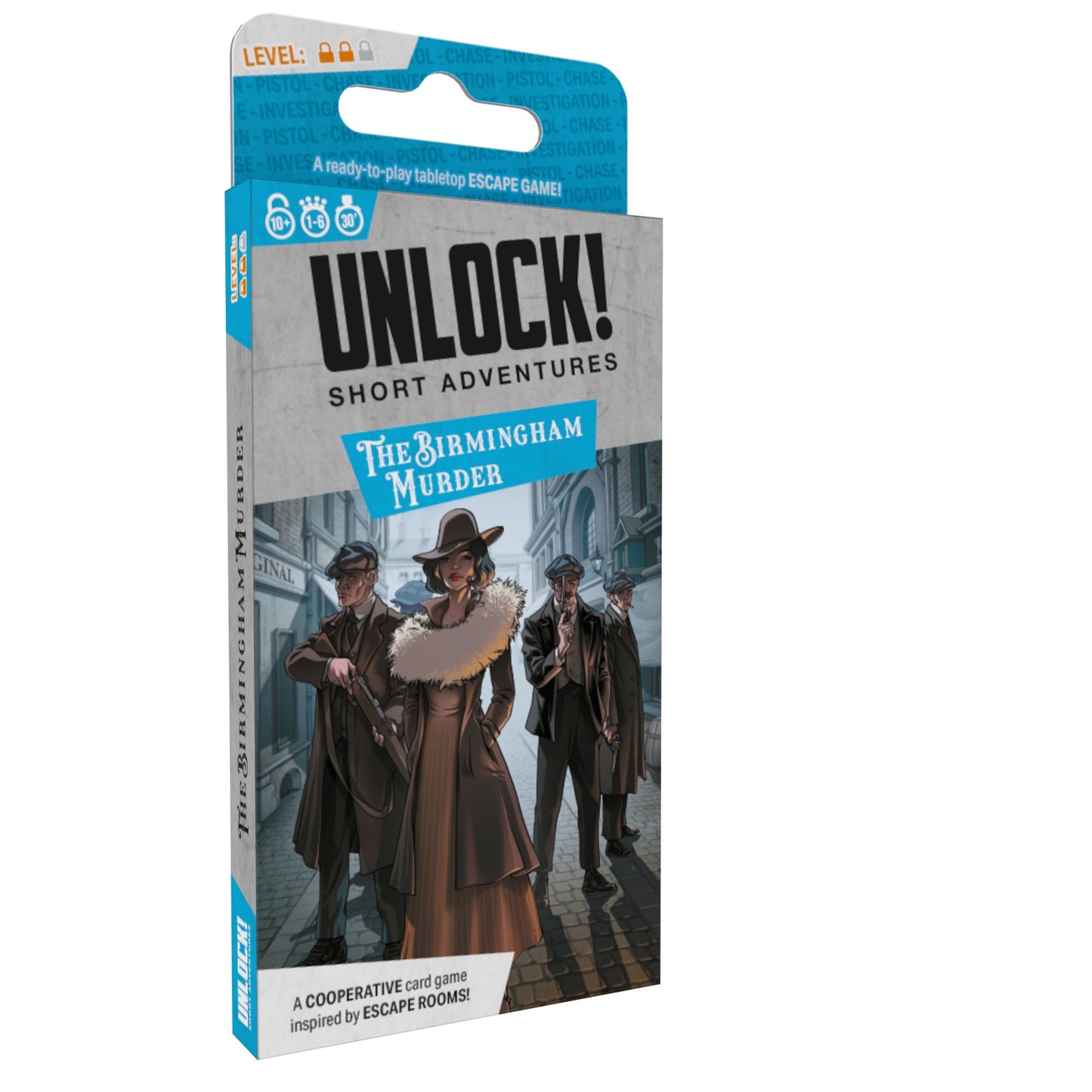 UNLOCK! Short: The Birmingham Murder - Board Game Thoát Hiểm Thẻ Bài - Space Cowboys