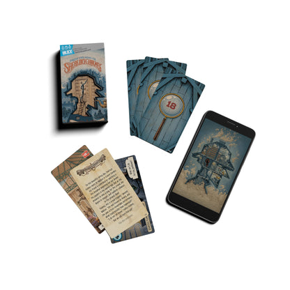 UNLOCK! Short: Inside the Mind of Sherlock Holmes - Trò chơi thẻ bài Escape Room - Space Cowboys