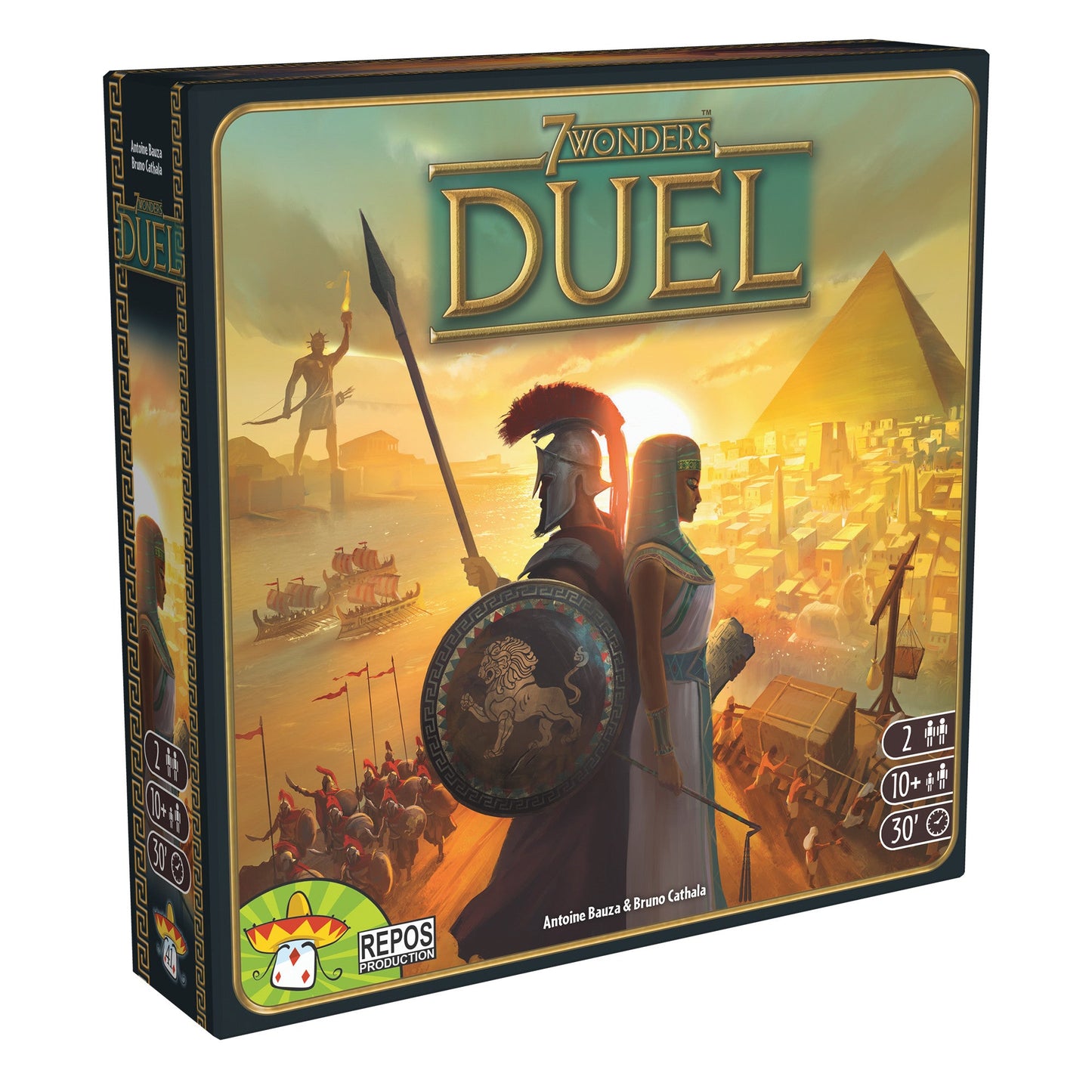7 Wonders Duel Board Game - Trò chơi chiến thuật 2 người - Repos Production