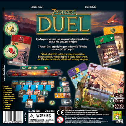 7 Wonders Duel - Board Game Chiến Thuật 2 Người