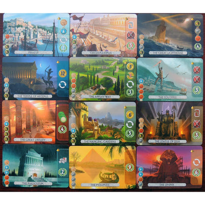 7 Wonders Duel Board Game - Trò chơi chiến thuật 2 người - Repos Production