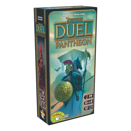 7 Wonders Duel: Pantheon Expansion - Bản mở rộng Board Game chiến thuật - Repos Production