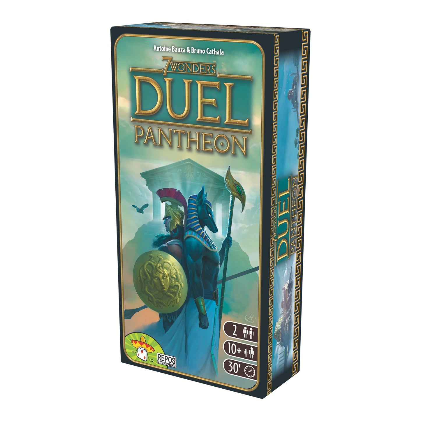 7 Wonders Duel: Pantheon Expansion - Bản mở rộng Board Game chiến thuật - Repos Production