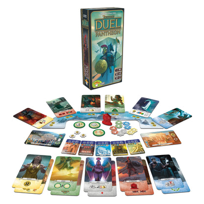 7 Wonders Duel: Pantheon Expansion - Bản mở rộng Board Game chiến thuật - Repos Production