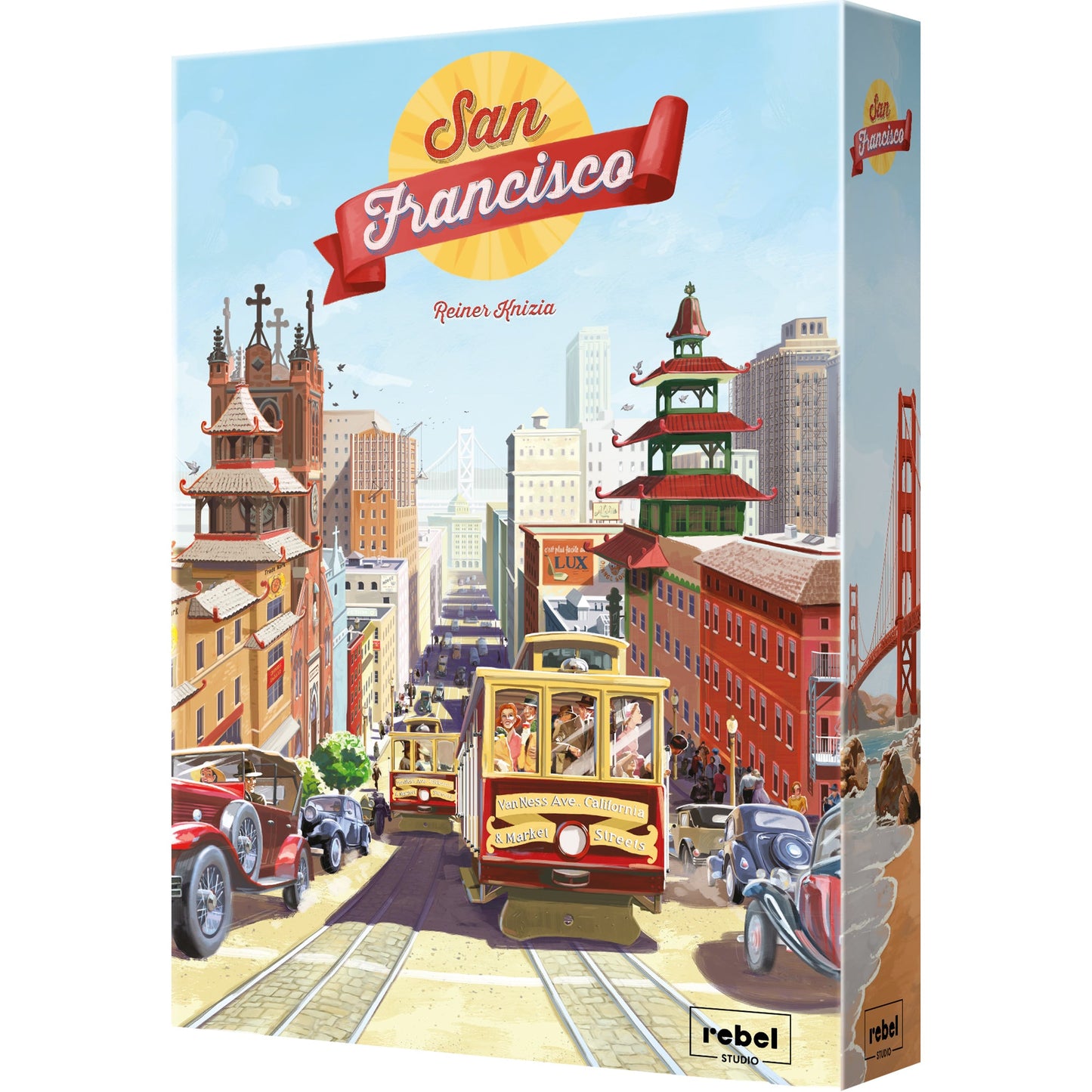San Francisco Board Game - Board Game Chiến Thuật Quy Hoạch Đô Thị - Rebel