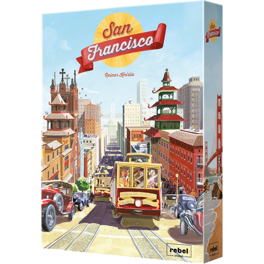 San Francisco Board Game - Board Game Chiến Thuật Quy Hoạch Đô Thị - Rebel