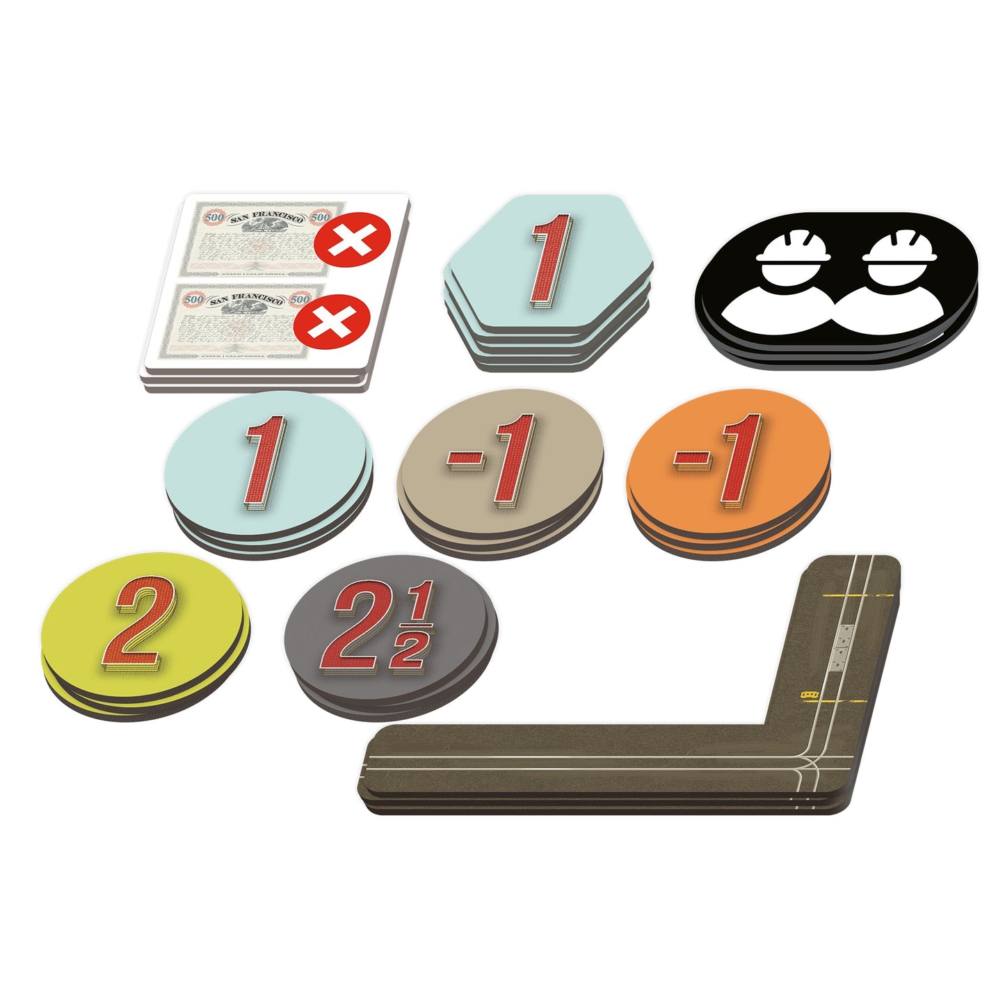 San Francisco Board Game - Board Game Chiến Thuật Quy Hoạch Đô Thị - Rebel