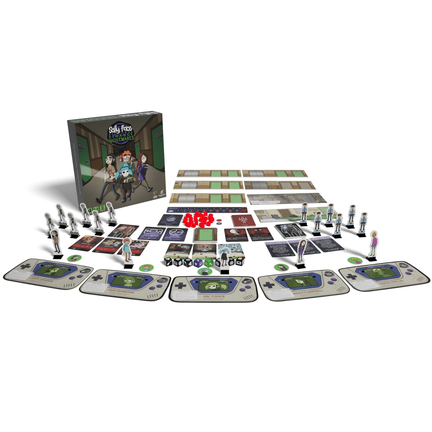 Sally Face: Strange Nightmares Board Game Deluxe Edition - Board Game Kinh Dị Nhập Vai - Maestro Media