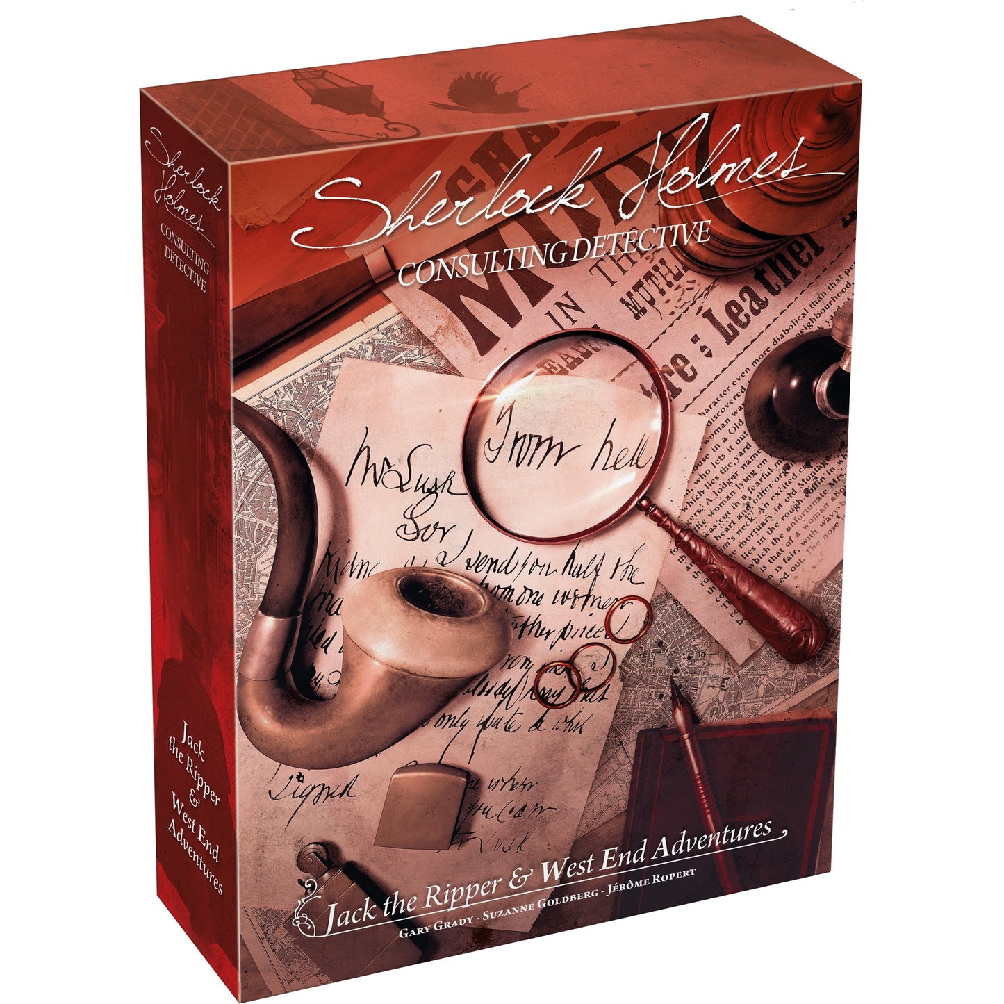 Sherlock Holmes Consulting Detective: Jack the Ripper & West End Adventures - Board Game Trinh Thám Suy Luận - Space Cowboys