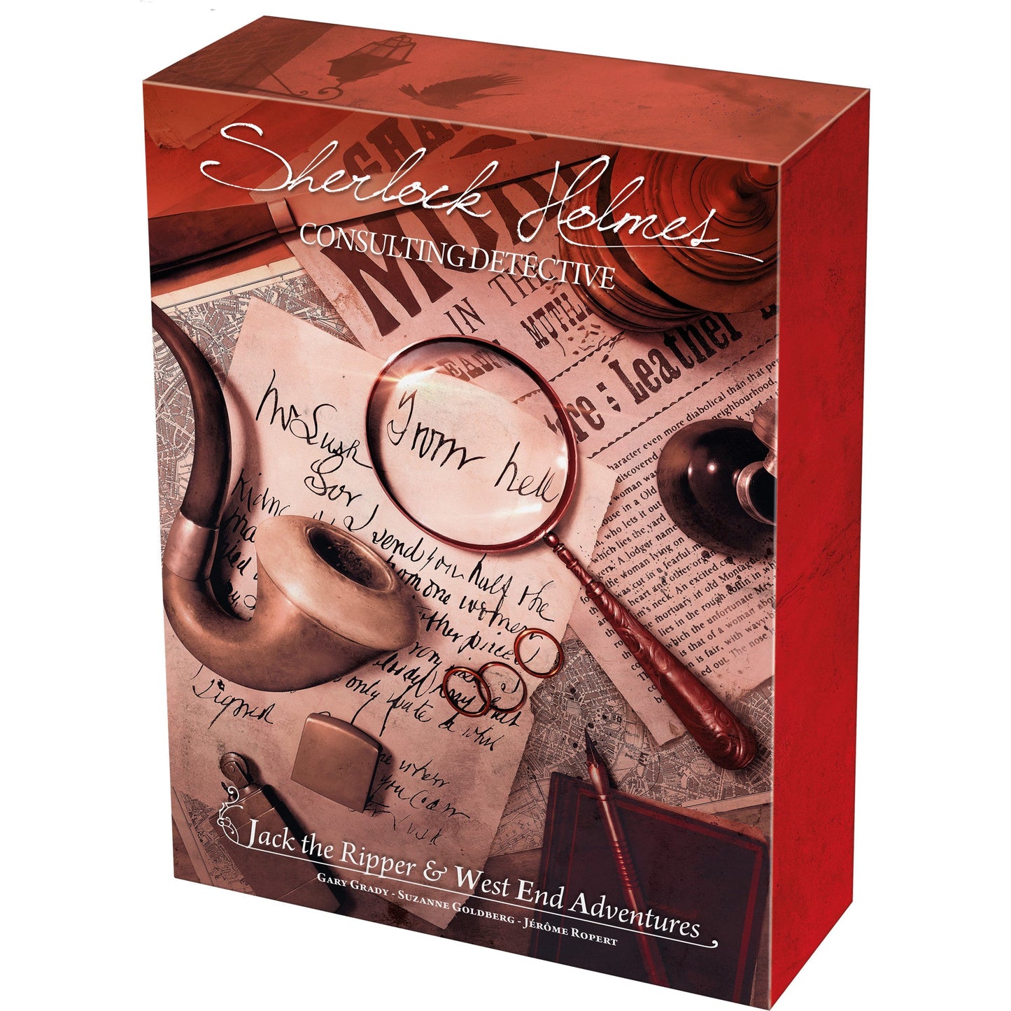Sherlock Holmes Consulting Detective: Jack the Ripper & West End Adventures - Board Game Trinh Thám Suy Luận - Space Cowboys