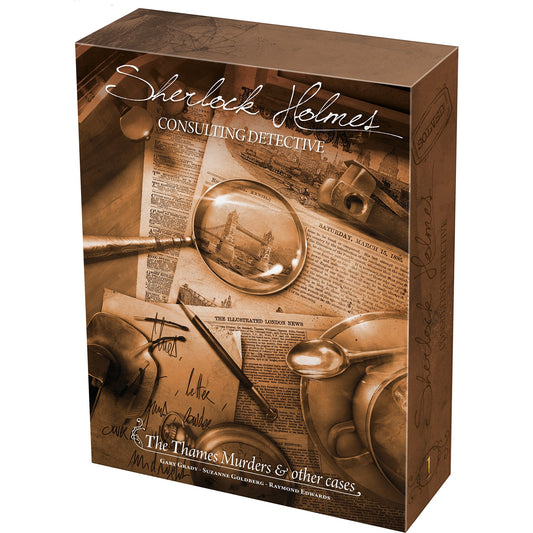 Sherlock Holmes Consulting Detective The Thames Murders & Other Cases - Board Game Trinh Thám Suy Luận - Space Cowboys