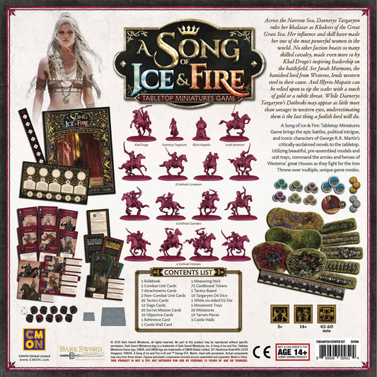 A Song of Ice & Fire Tabletop Miniatures Game Targaryen Starter Set - Trò chơi sa bàn chiến thuật - CMON