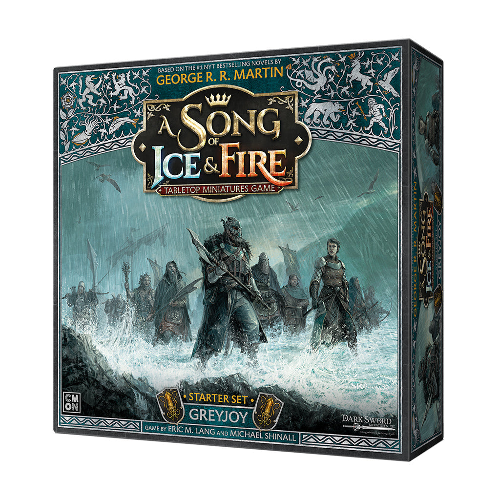 A Song of Ice & Fire Tabletop Miniatures Game Greyjoy Starter Set - Board Game Chiến Thuật Sa Bàn - CMON