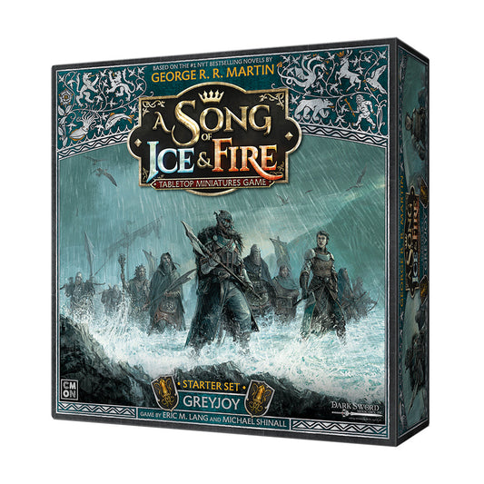 A Song of Ice & Fire Tabletop Miniatures Game Greyjoy Starter Set - Board Game Chiến Thuật Sa Bàn - CMON