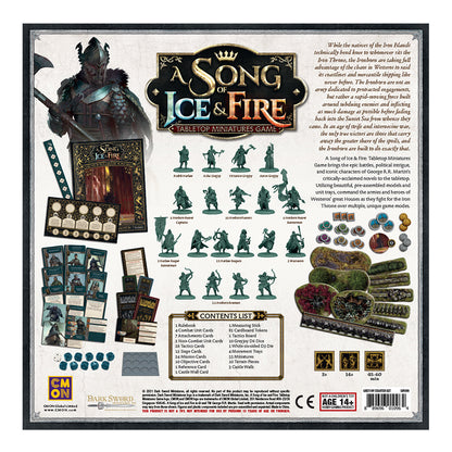 A Song of Ice & Fire Tabletop Miniatures Game Greyjoy Starter Set - Board Game Chiến Thuật Sa Bàn - CMON