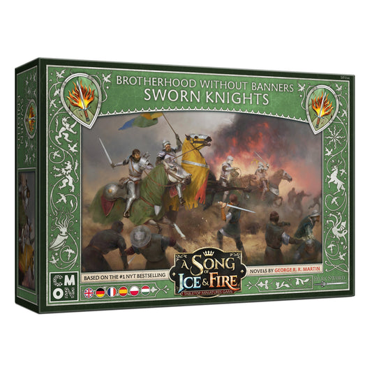 A Song of Ice & Fire Miniatures: Brotherhood Sworn Knights - Board Game Chiến Thuật - CMON