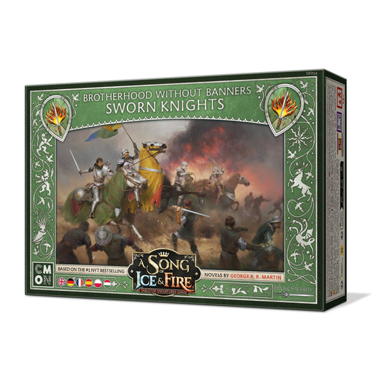 A Song of Ice & Fire Miniatures: Brotherhood Sworn Knights - Board Game Chiến Thuật - CMON