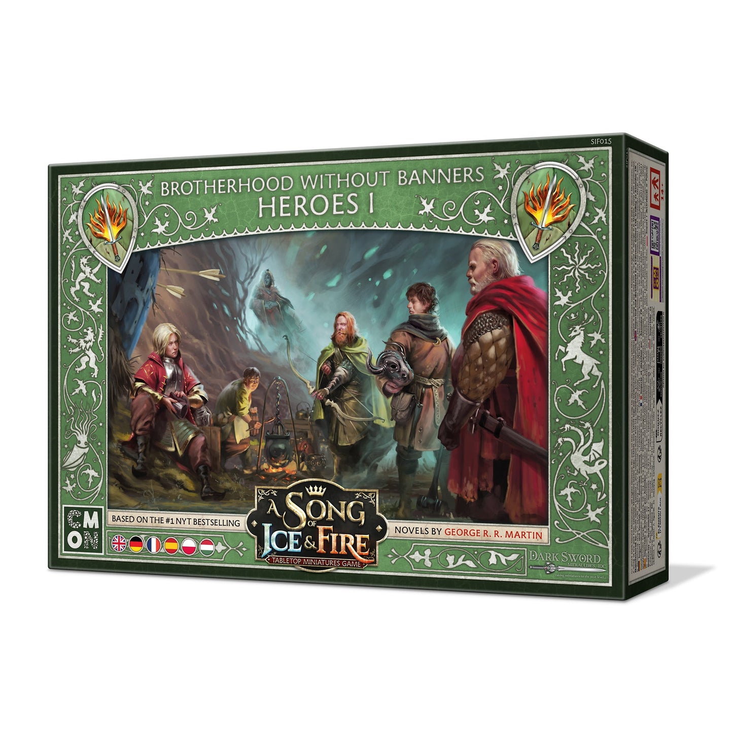 A Song of Ice & Fire Miniatures: Brotherhood Without Banners Heroes 1 - Board Game Chiến Thuật - CMON