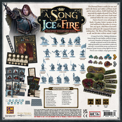 A Song of Ice & Fire Tabletop Miniatures Game - Stark Starter Set | Board Game Chiến Thuật Sa Bàn | CMON