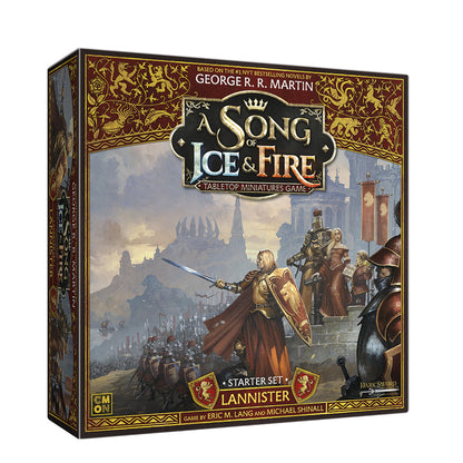 A Song of Ice & Fire Tabletop Miniatures Game - Lannister Starter Set - Board Game Chiến Thuật Sa Bàn - CMON