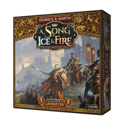 A Song of Ice & Fire Tabletop Miniatures Game - Lannister Starter Set - Board Game Chiến Thuật Sa Bàn - CMON