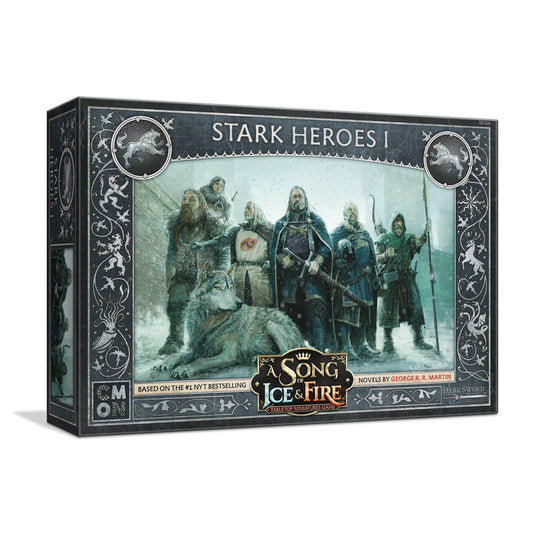 A Song of Ice & Fire Tabletop Miniatures Game Stark Heroes Set I - Board Game Chiến Thuật - CMON