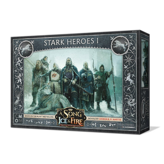 A Song of Ice & Fire Tabletop Miniatures Game Stark Heroes Set I - Board Game Chiến Thuật - CMON