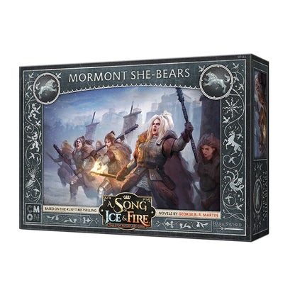 A Song of Ice & Fire Tabletop Miniatures Game Mormont She-Bears - Board Game Chiến Thuật - CMON