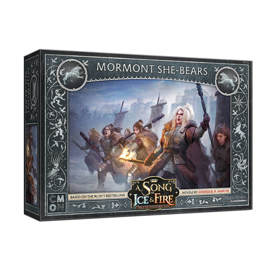 A Song of Ice & Fire Tabletop Miniatures Game Mormont She-Bears - Board Game Chiến Thuật - CMON