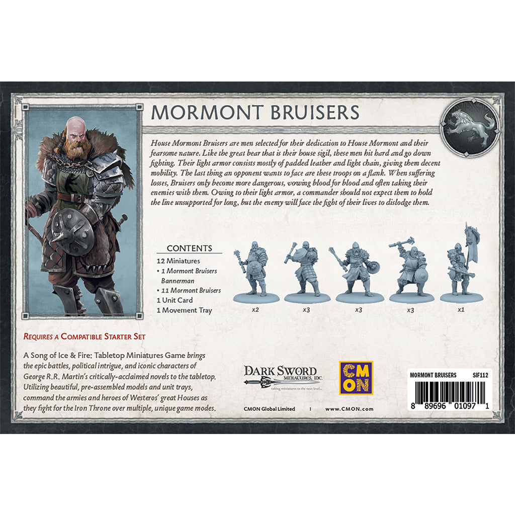A Song of Ice & Fire Tabletop Miniatures Game - Mormont Bruisers - Board Game Chiến Thuật - CMON