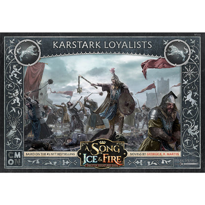 A Song of Ice & Fire Tabletop Miniatures Game Karstark Loyalists - Bộ Mở Rộng Đơn Vị Phe Stark - CMON