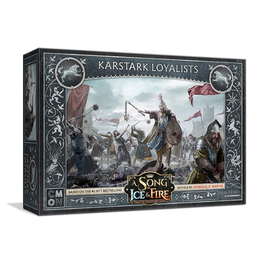A Song of Ice & Fire Tabletop Miniatures Game Karstark Loyalists - Bộ Mở Rộng Đơn Vị Phe Stark - CMON