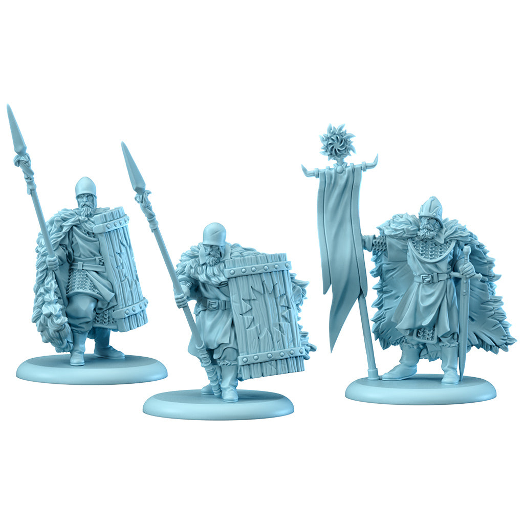 A Song of Ice & Fire Tabletop Miniatures Game - Karstark Spearmen - Mô Hình Chiến Thuật CMON