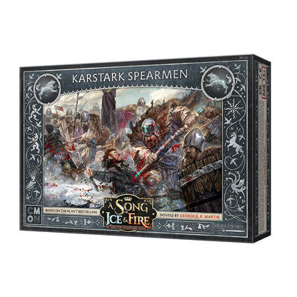 A Song of Ice & Fire Tabletop Miniatures Game - Karstark Spearmen - Mô Hình Chiến Thuật CMON