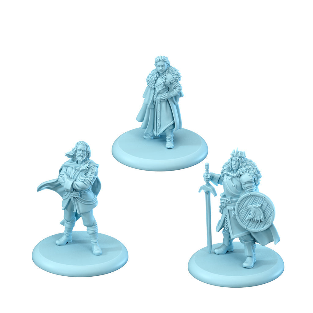 A Song of Ice & Fire Tabletop Miniatures Game Stark Heroes Set III - Board Game Chiến Thuật - CMON