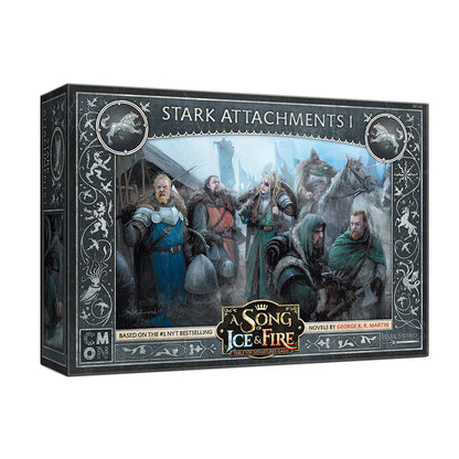 A Song of Ice & Fire Tabletop Miniatures Stark Unit Attachments Set I - Board Game Chiến Thuật - CMON