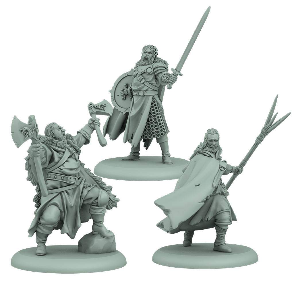A Song of Ice & Fire Tabletop Miniatures Stark Unit Attachments Set I - Board Game Chiến Thuật - CMON