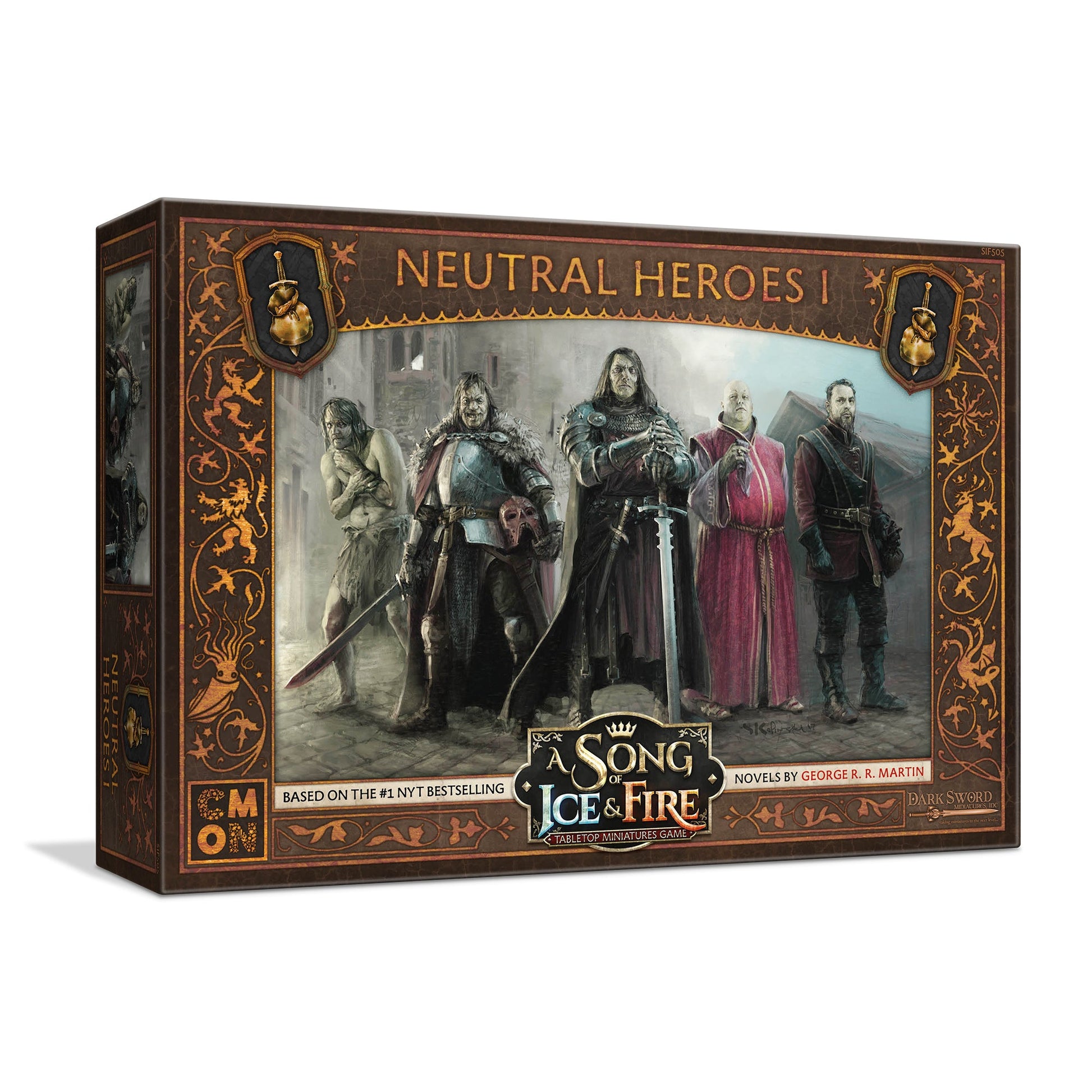 A Song of Ice and Fire Tabletop Miniatures Game - Neutral Heroes 1 | Board Games Chiến Thuật | CMON - Hình ảnh sản phẩm
