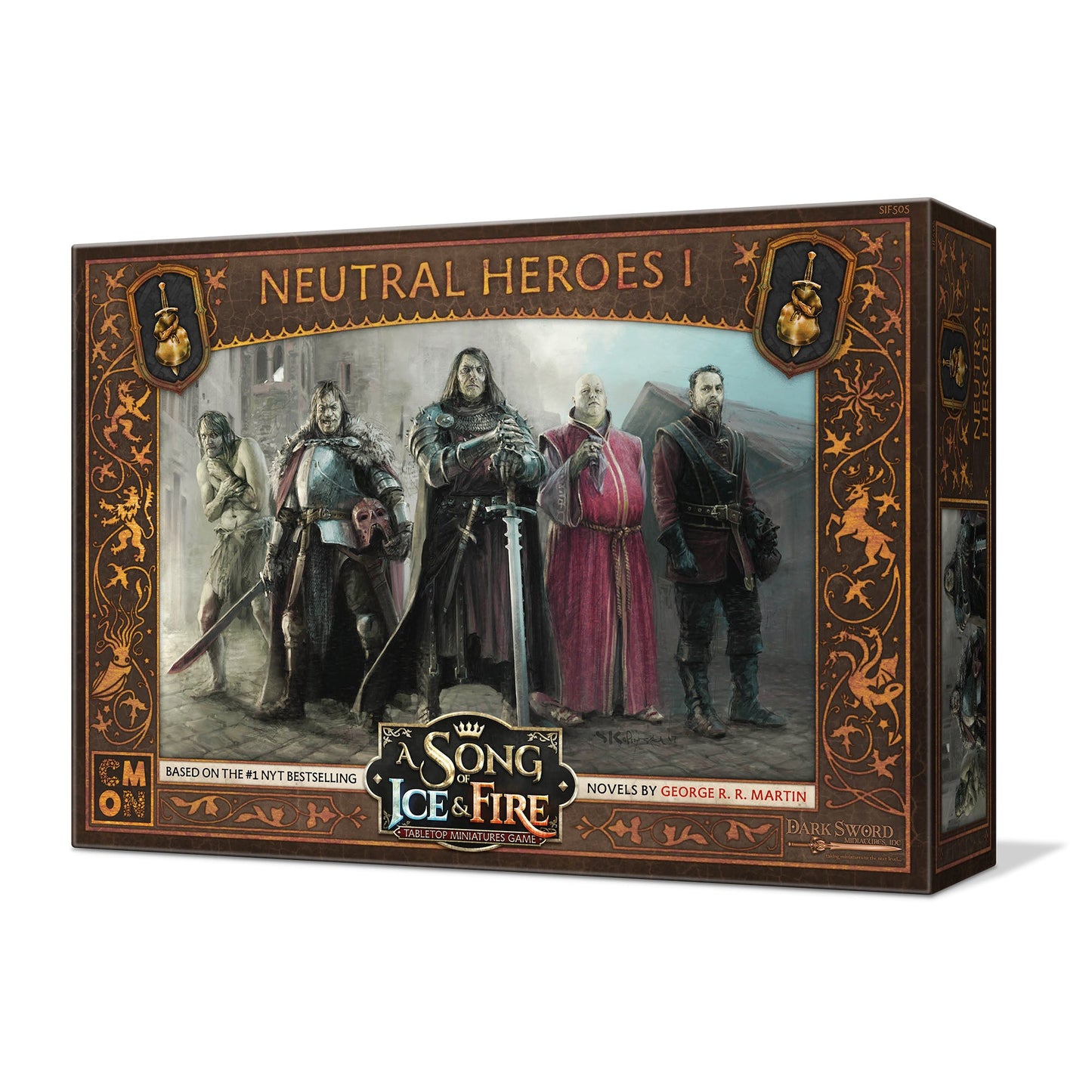 A Song of Ice and Fire Tabletop Miniatures Game - Neutral Heroes 1 | Board Games Chiến Thuật | CMON - Hình ảnh chi tiết 2