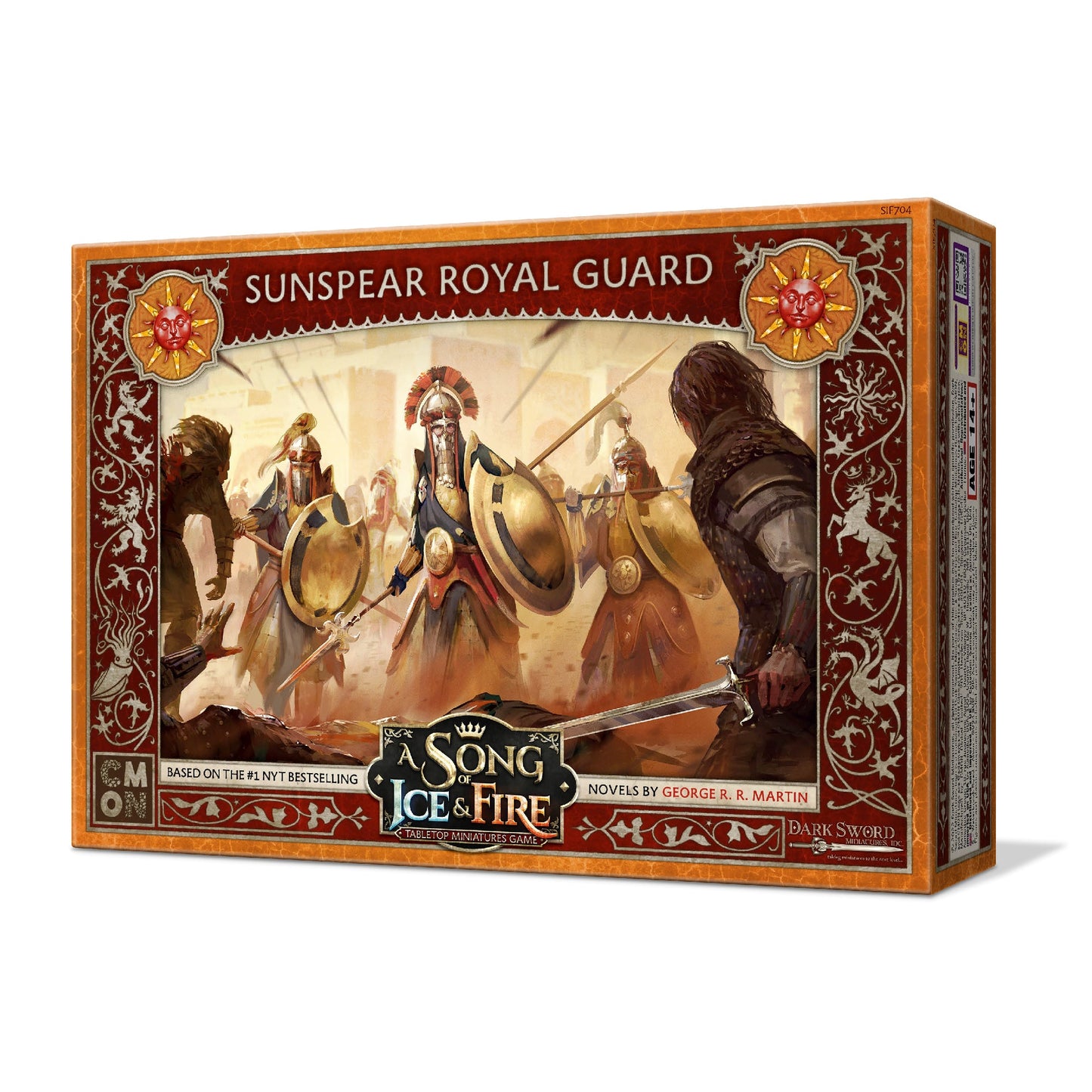 A Song of Ice and Fire Tabletop Miniatures Game - Sunspear Royal Guard - Mô Hình Chiến Thuật House Martell - CMON