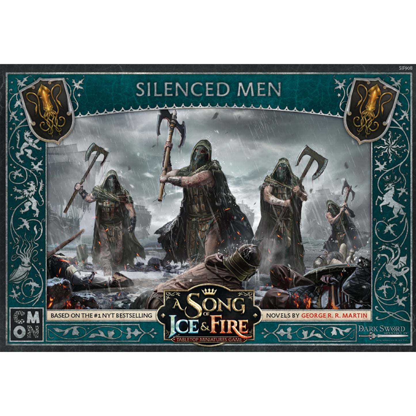 A Song of Ice and Fire Tabletop Miniatures Game - Silenced Men - Board Game Chiến Thuật - CMON - Góc nhìn khác 3