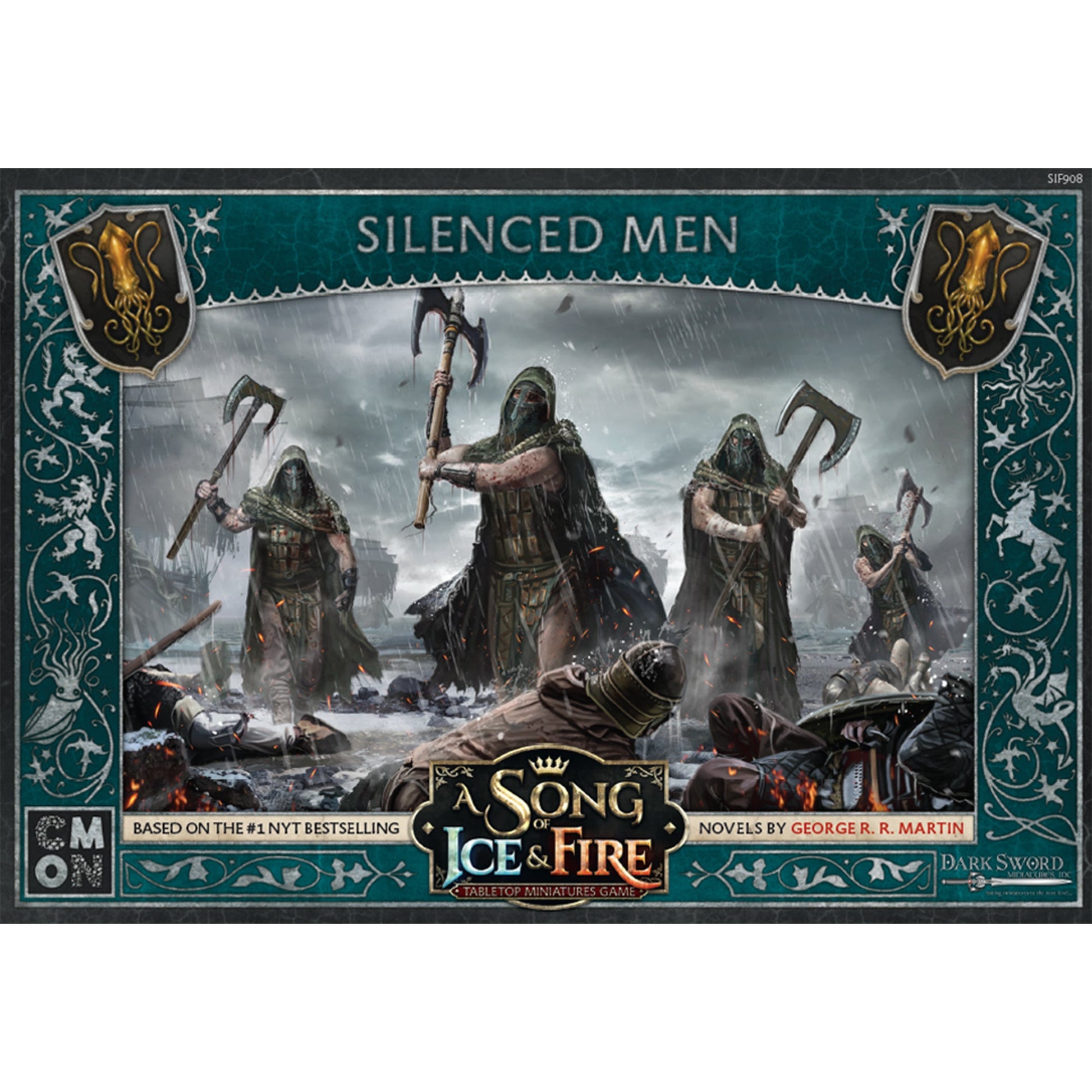 A Song of Ice and Fire Tabletop Miniatures Game - Silenced Men - Board Game Chiến Thuật - CMON - Góc nhìn khác 3