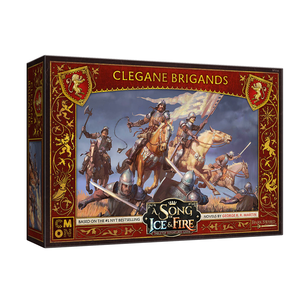 A Song of Ice & Fire Tabletop Miniatures Game - House Clegane Brigands - Board game chiến thuật kỵ binh CMON