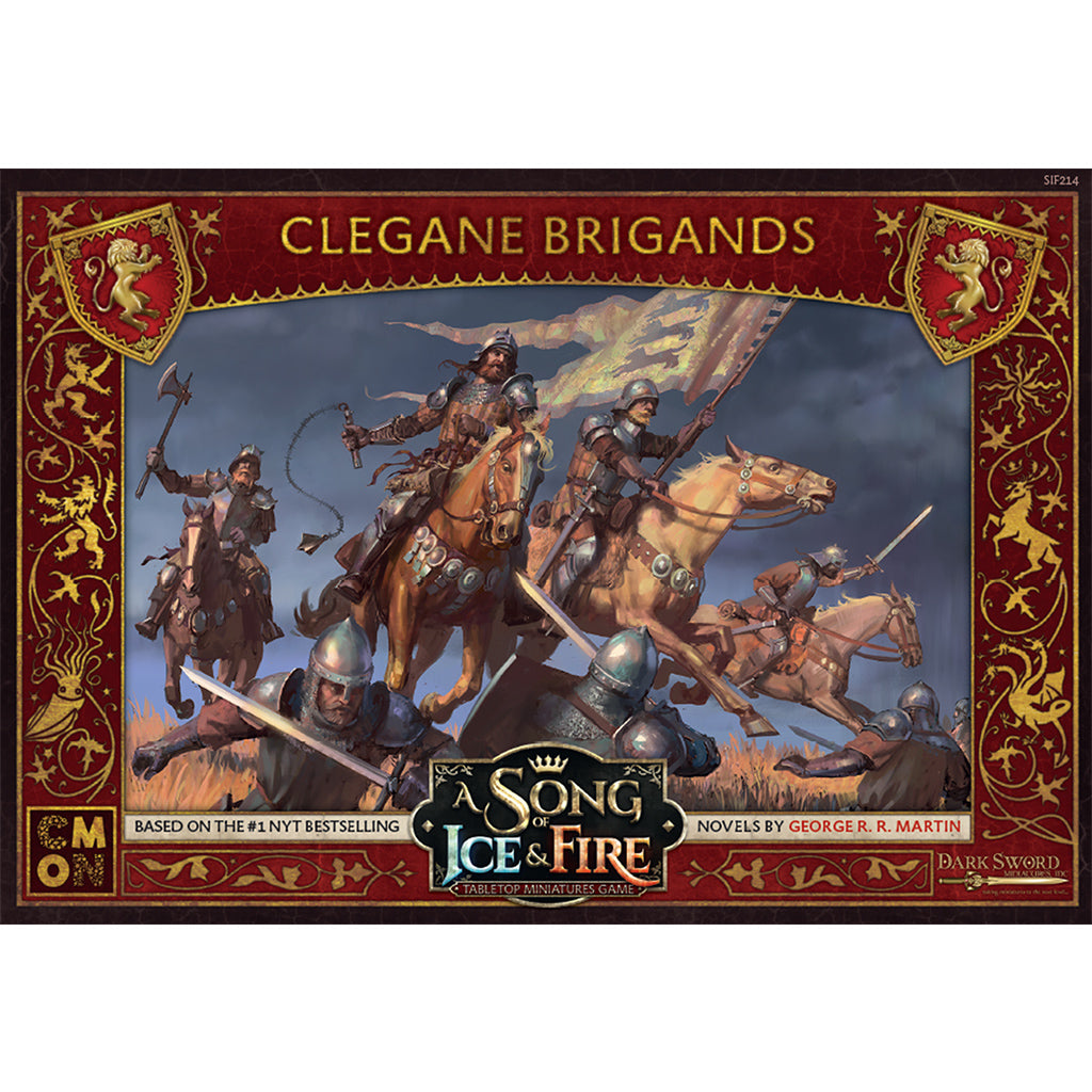 A Song of Ice & Fire Tabletop Miniatures Game - House Clegane Brigands - Board game chiến thuật kỵ binh CMON