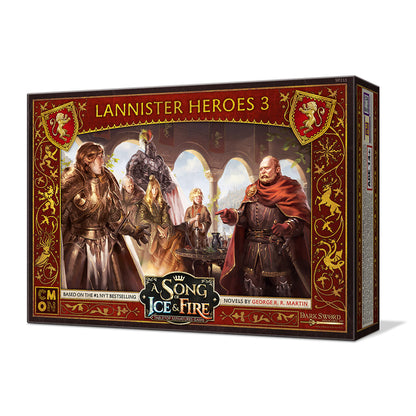 A Song of Ice & Fire Tabletop Miniatures Game Lannister Heroes Set III - Board Game Chiến Thuật - CMON