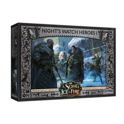 A Song of Ice & Fire Tabletop Miniatures Game: Night's Watch Heroes 1 - Board Game Chiến Thuật - CMON