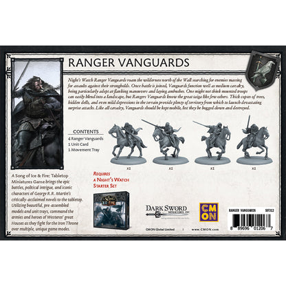 A Song of Ice & Fire Miniatures Game - Night's Watch Ranger Vanguard - Board Game Chiến Thuật - CMON