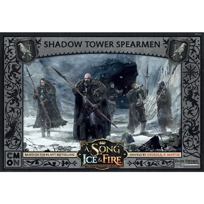 A Song of Ice & Fire Tabletop Miniatures Game - Shadow Tower Spearmen | Mô hình chiến thuật | CMON