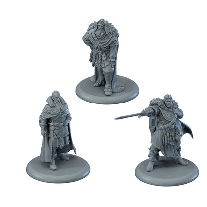 A Song of Ice & Fire Tabletop Miniatures Night's Watch Heroes Set III - Bộ Mô Hình Chiến Thuật CMON