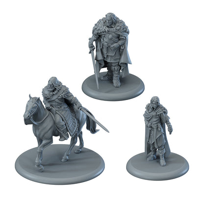 A Song of Ice & Fire Tabletop Miniatures Night's Watch Heroes Set III - Bộ Mô Hình Chiến Thuật CMON